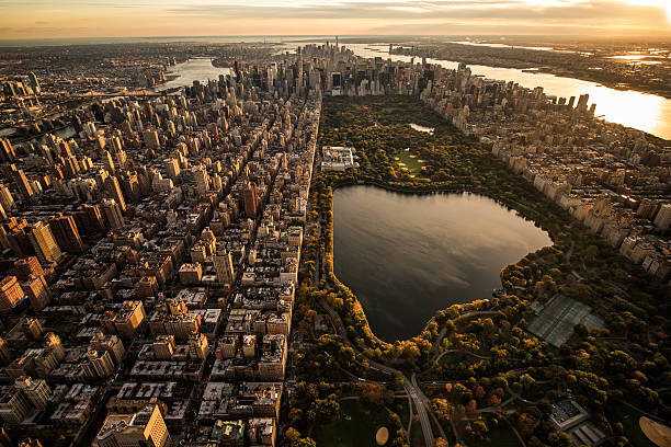 istock Aerial view of Central Park 626245834