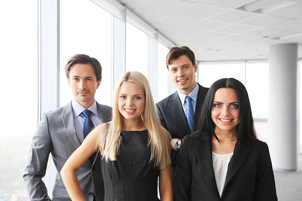 istock Happy business team 626246060