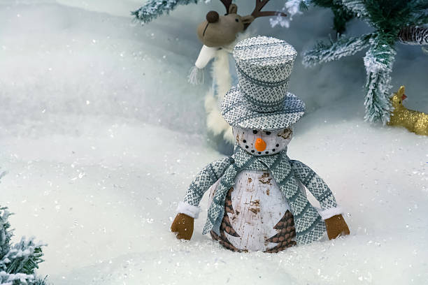 istock Snowman. Merry Christmas and happy New Year. 626247452