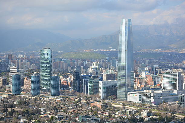 istock Skyscrapers in Santiago Chile 626254938