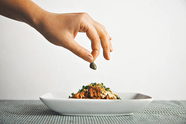 istock Close up of mushroom ragout 626255854