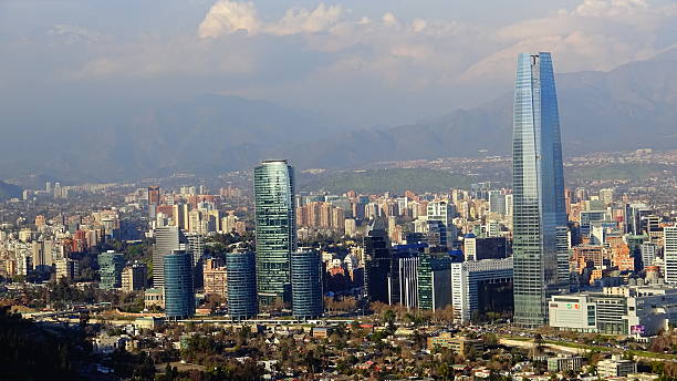 istock Skyscrapers in Santiago Chile 626257692