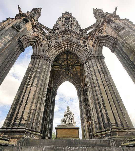 istock Scott Monument on Princes Street in Edinburgh (Scotland) 626258304