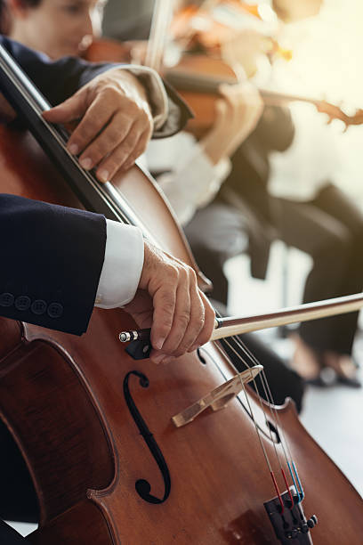 istock Cello player's hands close up 626259758