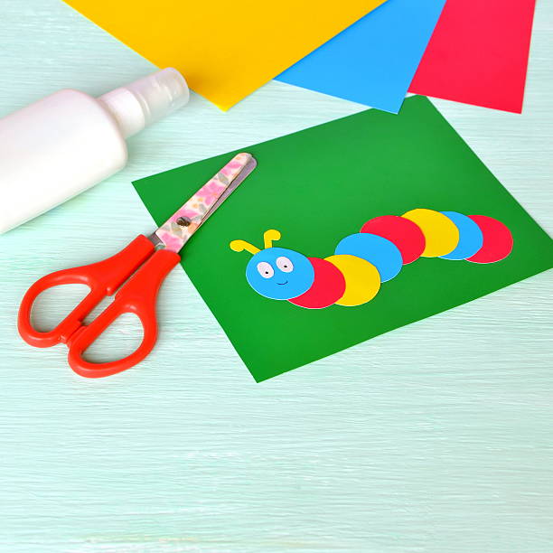 istock Children's cardboard crafts 626262460