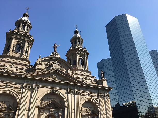 istock Skyscrapers in Santiago Chile 626263782