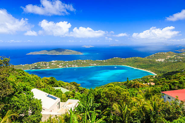 St Thomas, US Virgin Islands. St Thomas, US Virgin Islands. Magens Bay virgin islands photos stock pictures, royalty-free photos & images