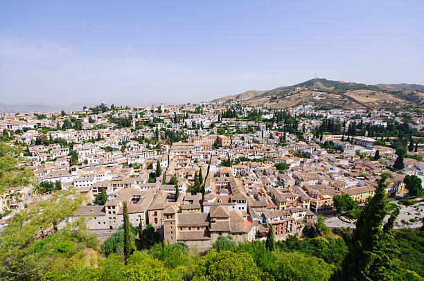 istock Albayzin district in Granada, Spain 626265596