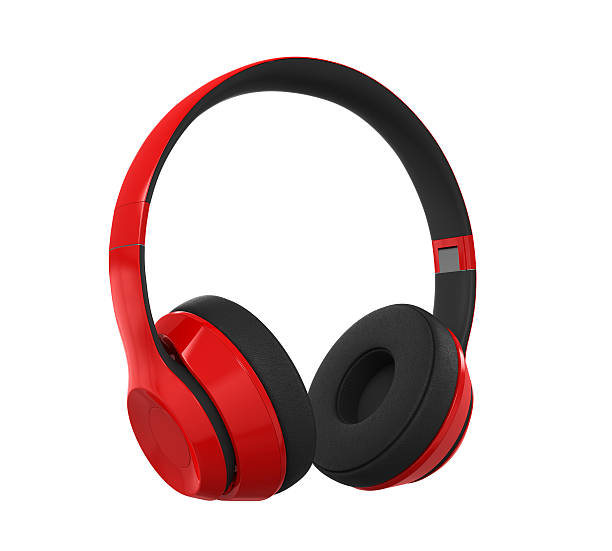 istock Red Headphones Isolated 626268276