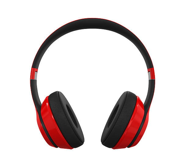 istock Red Headphones Isolated 626268436