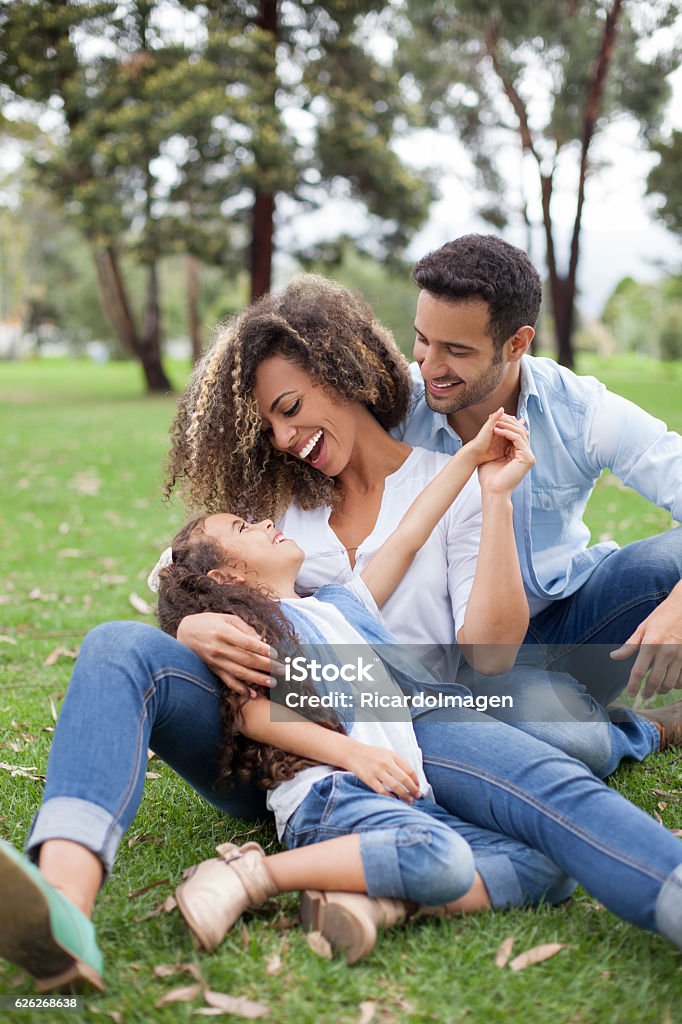 Familien lieben  - Lizenzfrei Familie Stock-Foto