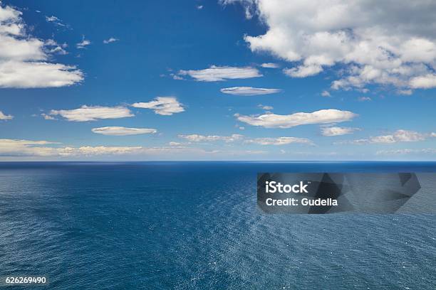 Endless Sea And Sky Stock Photo - Download Image Now - Sea, Aerial View, Globe - Navigational Equipment