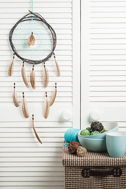 istock Dream catcher with brown feathers 626269930