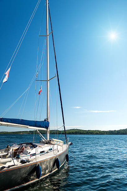 istock Yacht in Adriatic 626286946