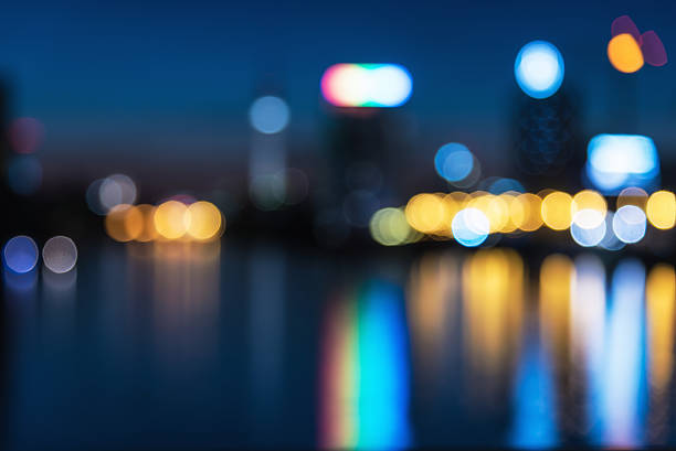 istock blurred city lights over berlin river with view on tv-tower 626302740