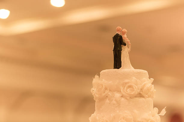 istock Top of Cake for wedding ceremony 626304636