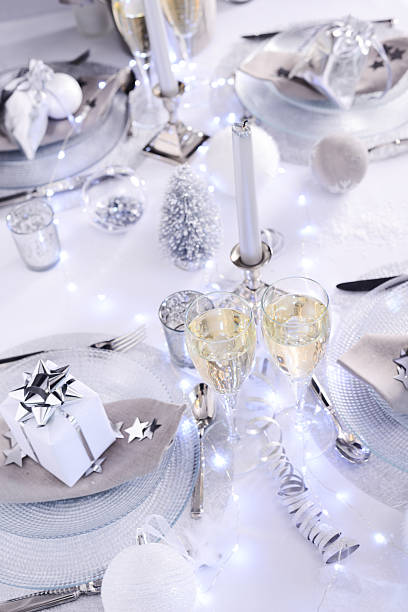istock white silver new year eve christmas table luxury restaurant champagne 626324228