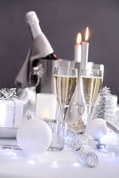 istock white silver new year eve christmas table luxury restaurant champagne 626329686