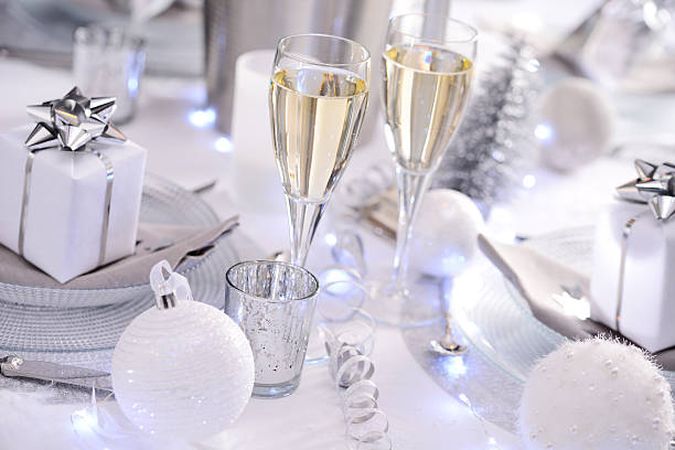 istock white silver new year eve christmas table luxury restaurant champagne 626329922