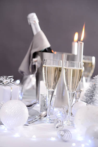 istock white silver new year eve christmas table luxury restaurant champagne 626330110