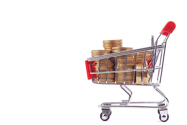istock Miniature Shopping Cart 626339754