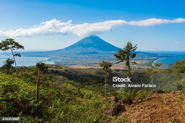 Ometepe Island Stock Photo - Download Image Now - Nicaragua, Ometepe Island, Volcano