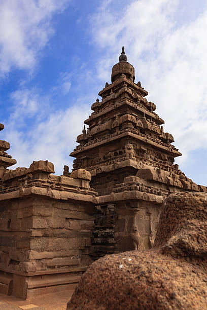istock Mahabalipuram, India - 1300 Year Old Shore Temple in Granite 626347538
