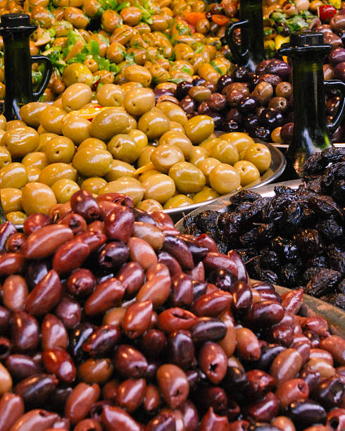 istock Olives in the marketplace 626347568
