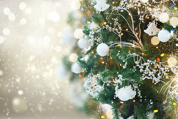 istock christmas fir tree with decorations 626350006