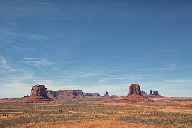 Monument Valley Navajo Tribal Park, Arizona west mitten stock pictures, royalty-free photos & images