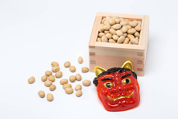 istock Setsubun's beans and demons in Japan 626353670