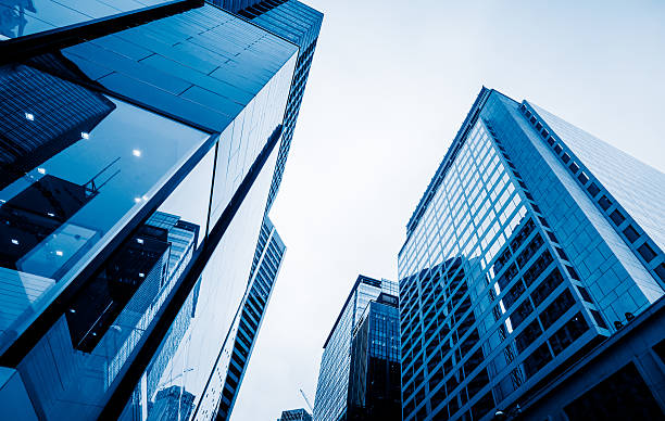 istock low angle view of skyscrapers 626361146