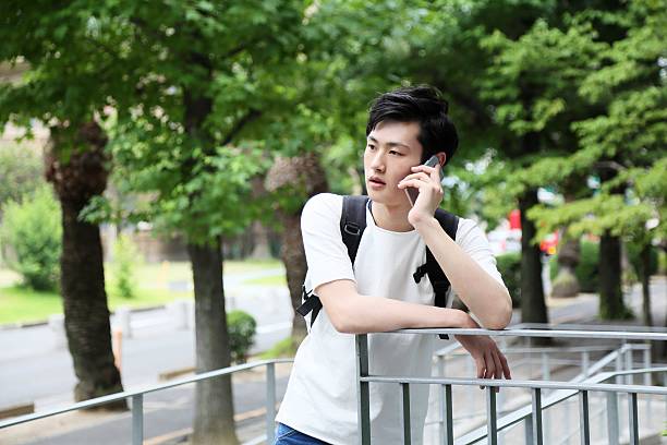 istock The university student who operates a smartphone 626361932