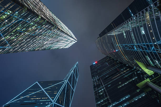 istock low angle view of skyscrapers 626362092