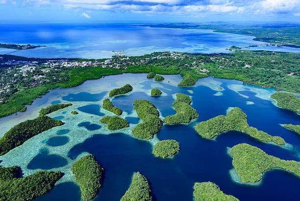 istock Full view of Palau Koror 626362456