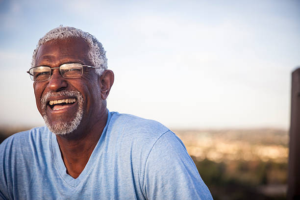 istock Attractive Senior Black Man Outdoor Portrait 626367626
