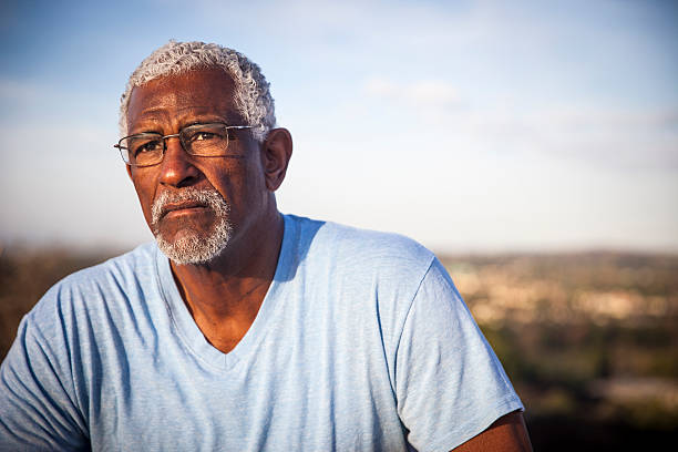 istock Attractive Senior Black Man Outdoor Portrait 626367628