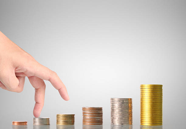 istock Hand human hand putting coin to money 626368418