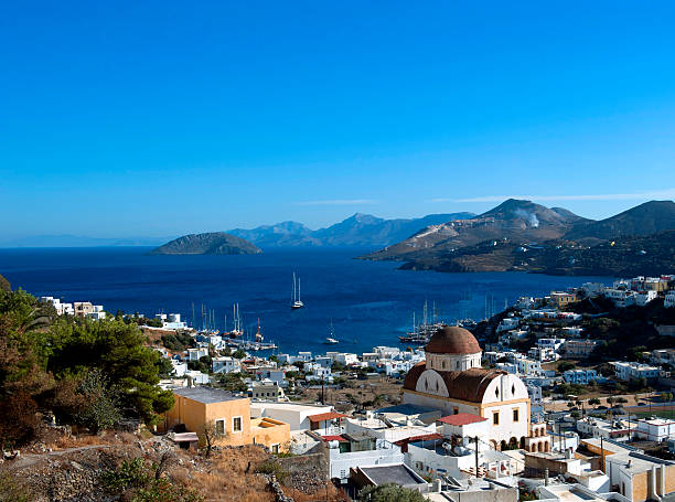 istock General view of Panteli bay in Leros, Greece 626371416