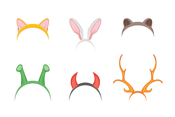 7,830 Animal Ears Illustrations & Clip Art - iStock | Animal ears white  background, Animal ears listening, Animal ears icon