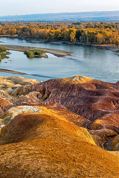 istock Multiple Color Beach near Berjin, Xinjiang, China 626386358