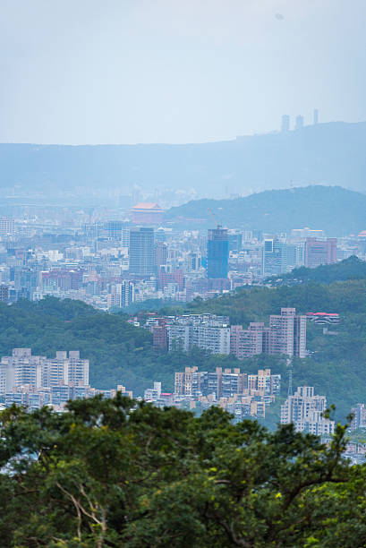istock Taipei city twilight view 626388660