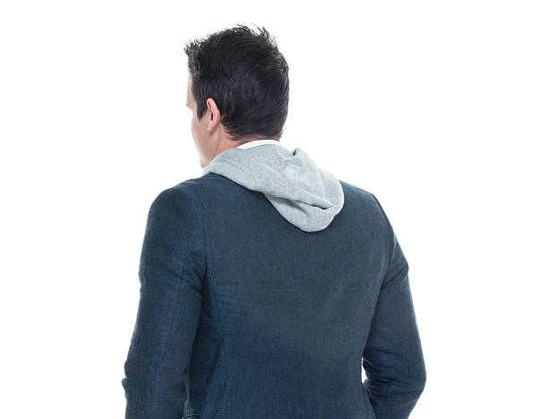 istock Rear view of man looking away 626388798