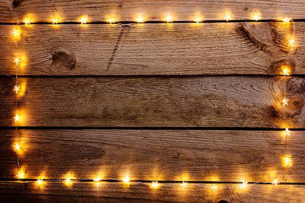 istock Old wooden rustic Christmas background 626388820