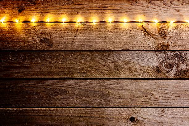 istock Old wooden rustic Christmas background 626393732