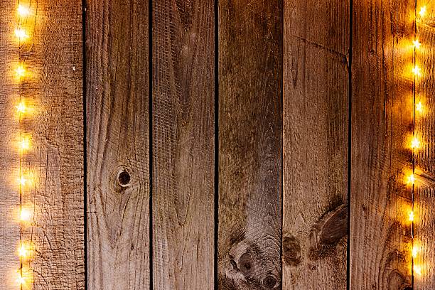 istock Old wooden rustic Christmas background 626394296
