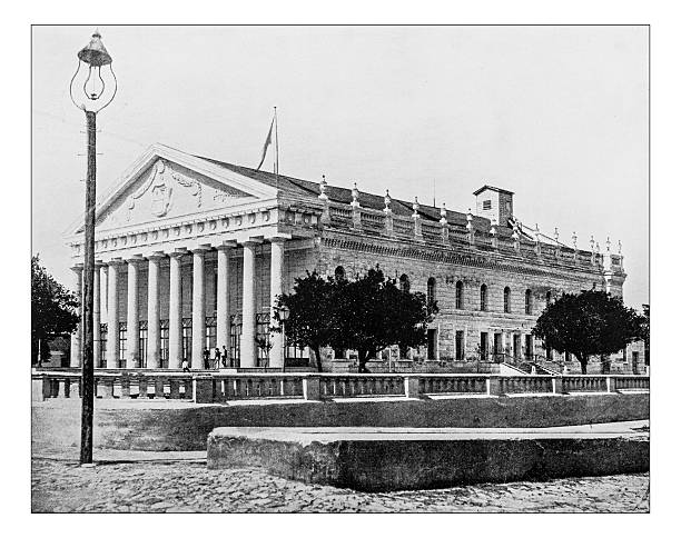 istock Antique photograph of Theatre Guatemala 626401414