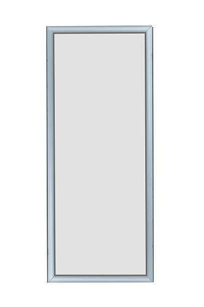 istock Big blank gray billboard isolated on white 626403556