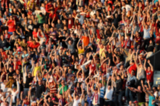 istock Blurred crowd of spectators in a stadium 626408896