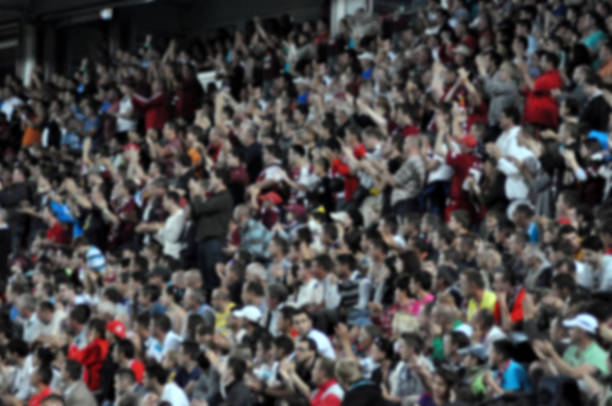 istock Blurred crowd of spectators in a stadium 626408924